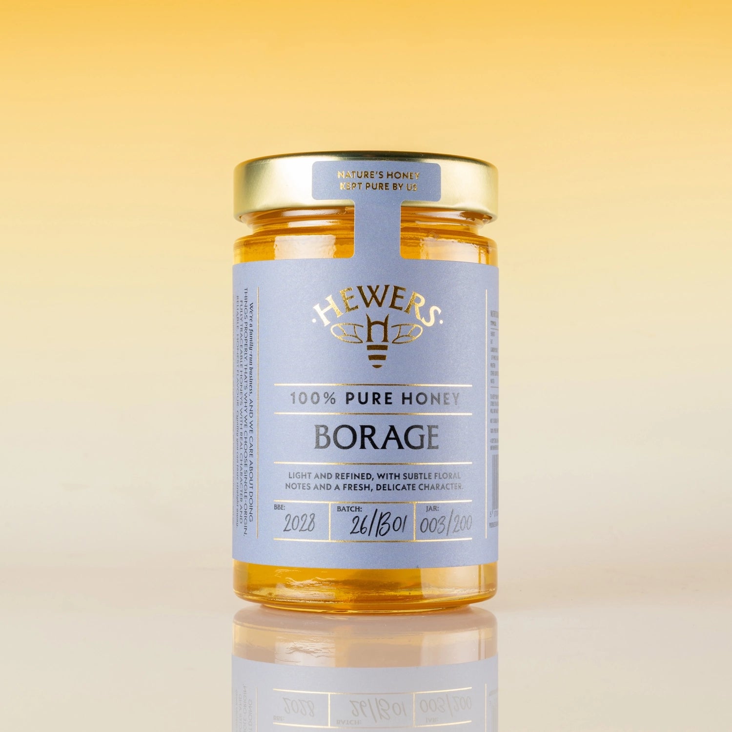 Hewers Yorkshire Borage Honey