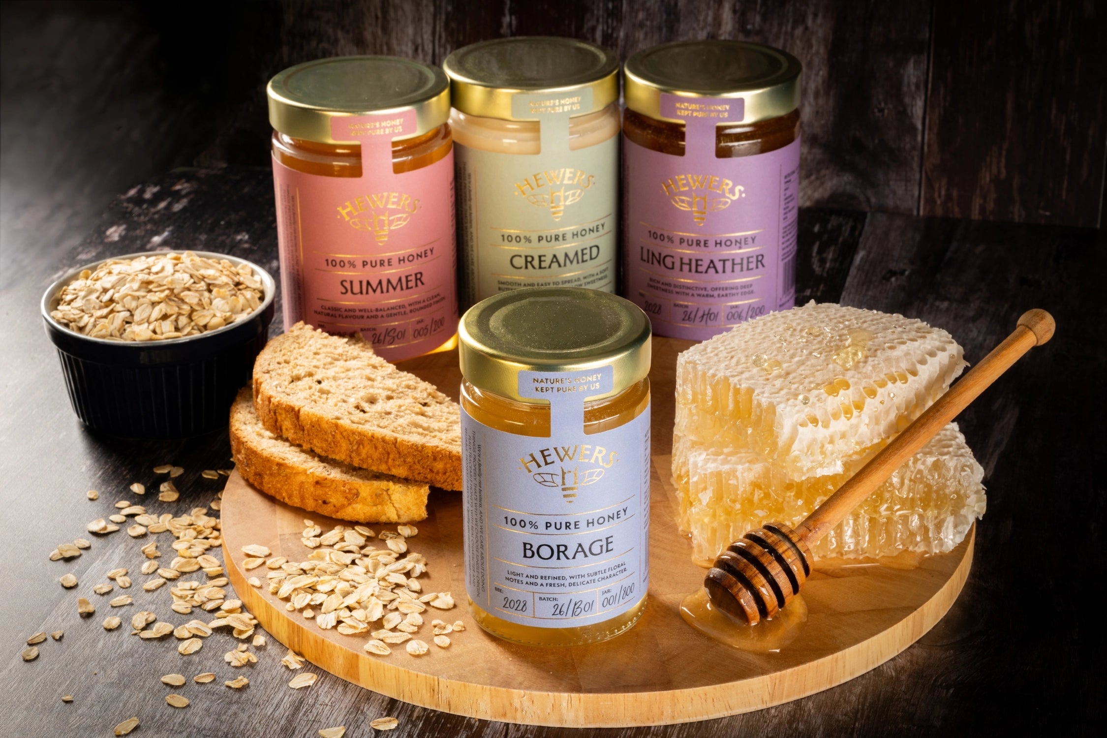 Hewers Yorkshire Borage Honey